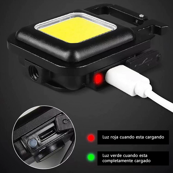 MINI LINTERNA LED MULTIFUNCIONAL RECARGABLE POR USB